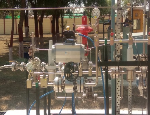 Hydrogen blending installation at Indore