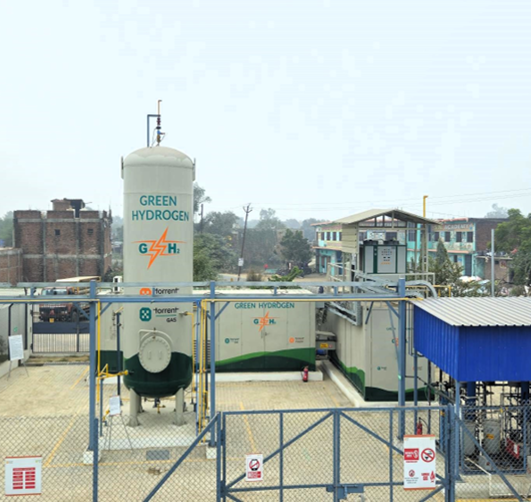 Hydrogen blending installation at Gorakhpur
